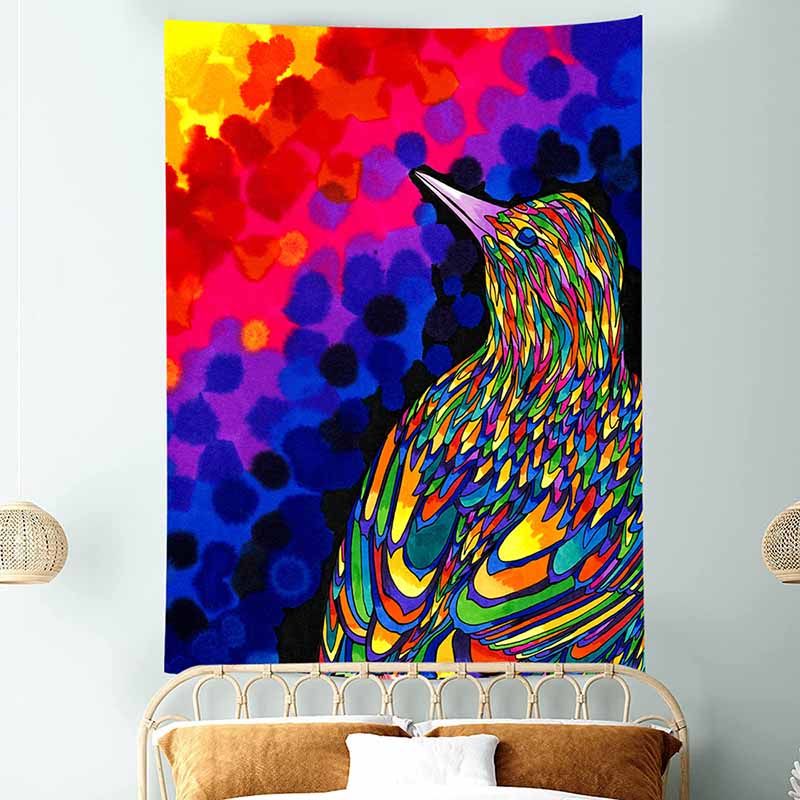 Neon Wall Tapestry